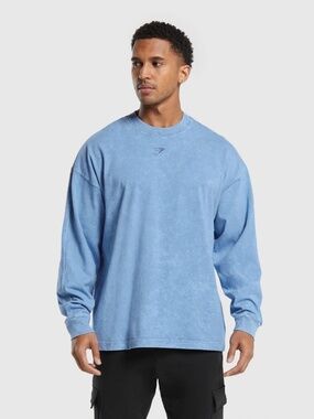 Gymshark Rest Day Washed Long Sleeves (2)